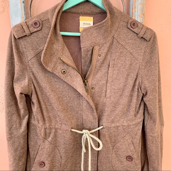 Fossil Brown Jacket Medium - Picture 2 of 15